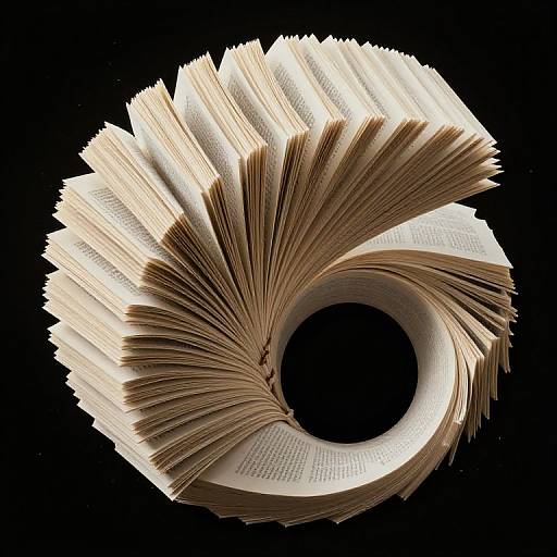 Endless Spiral of Cosmic Book