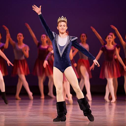 Solo Male Dance Troupe Costume