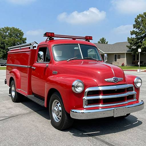 1952 Chevrolet Fire Truck Vintage