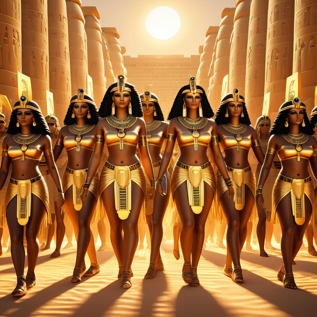 Epic Rave of Ancient Egyptian Deities