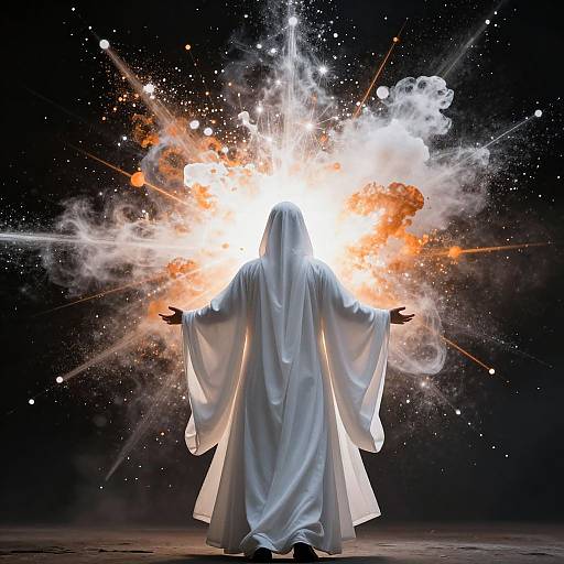 Powerful RoBed Figure with Explosive Light