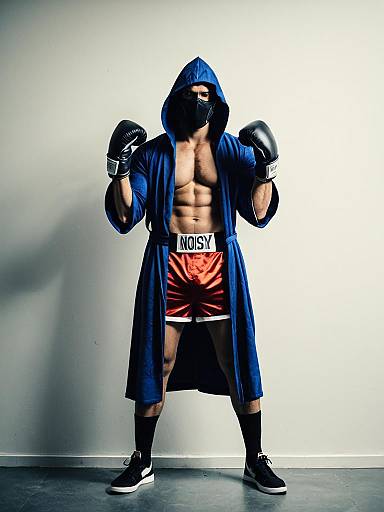 Full-Body Boxer Costume Cosplay Photo