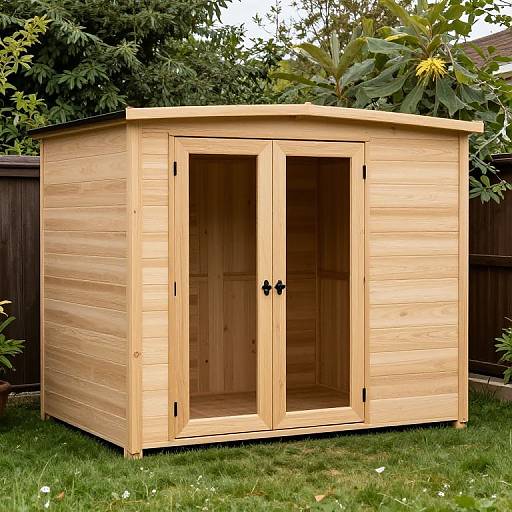 6x4 Tanalised Pent Shed