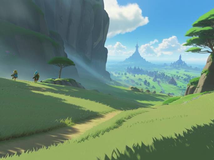 Studio Ghibli Inspired Zelda Animation