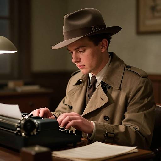 1940s PI in Dank Office