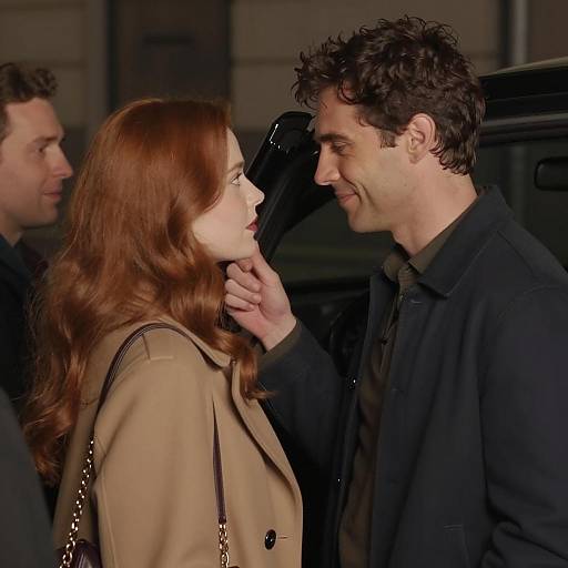 Intimate Encounter in a Crowded Space