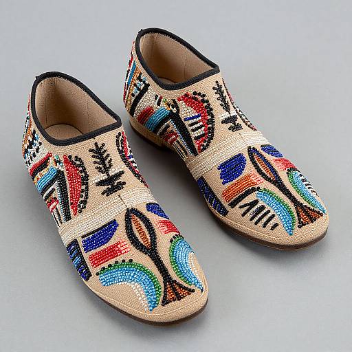 Beaded Steve Madden Shoes Tribute