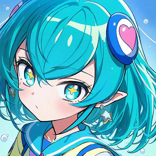 Illustration of Hagoromo lala, precure in the style of Eisu (eith)