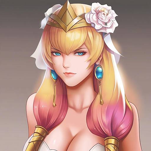 Illustration of Gunnthra (fire emblem), fire emblem in the style of Dantewontdie