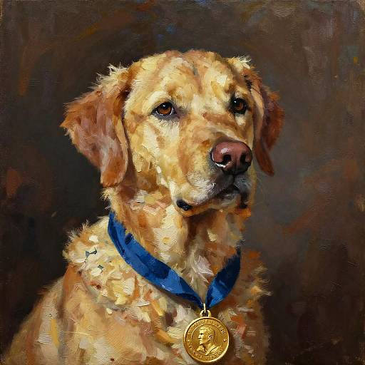 Cristiano Ronaldo Dog Portrait Medal