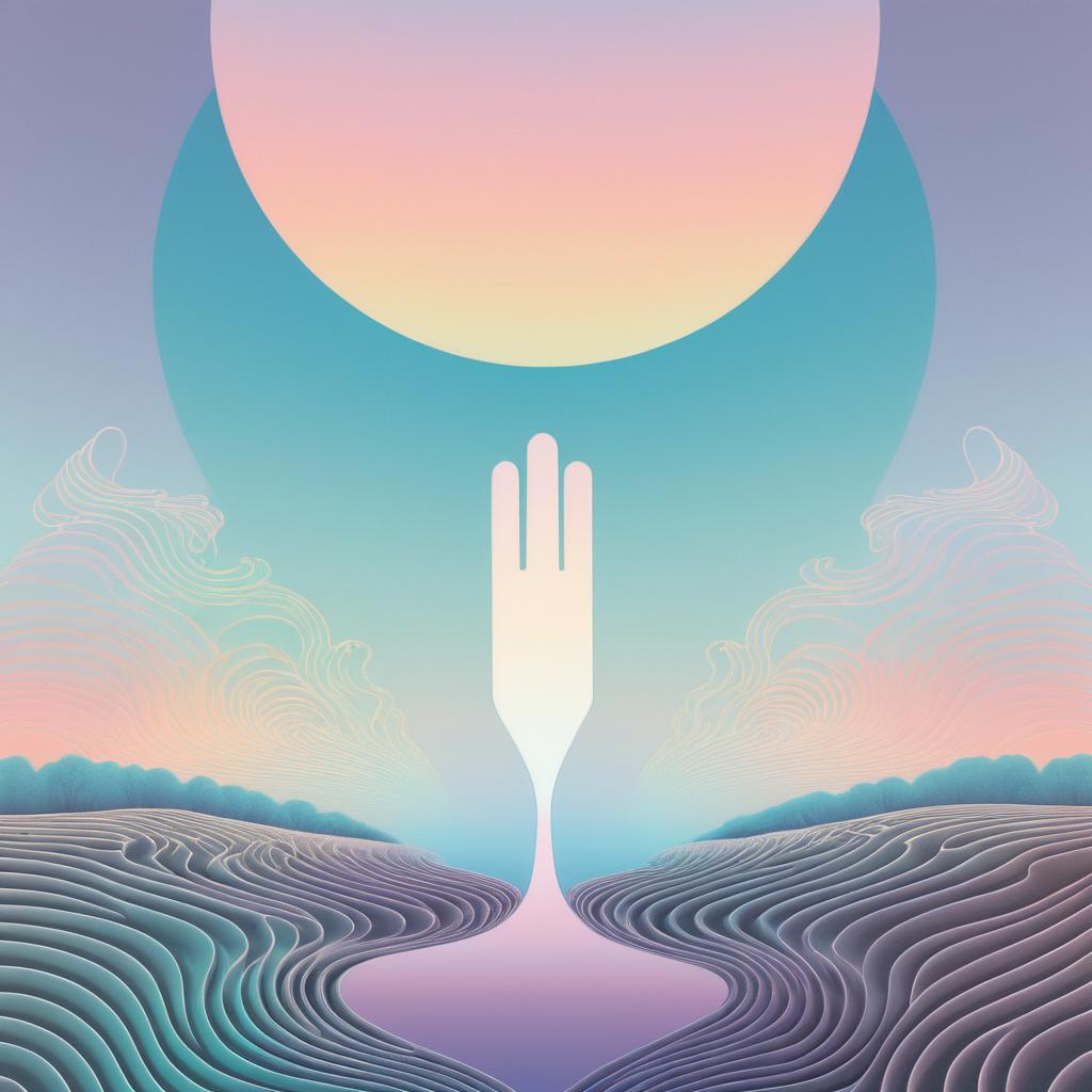 Surreal Minimalism with a Dreamy Hand