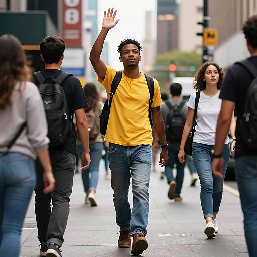 Arrogance in Vibrant Urban Confidence