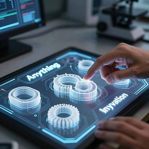 Holographic 3D Model Manipulation