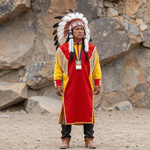 Authentic Native American Cultural Attire
