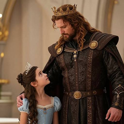 Turbulent Fairy Tale Royal Scene