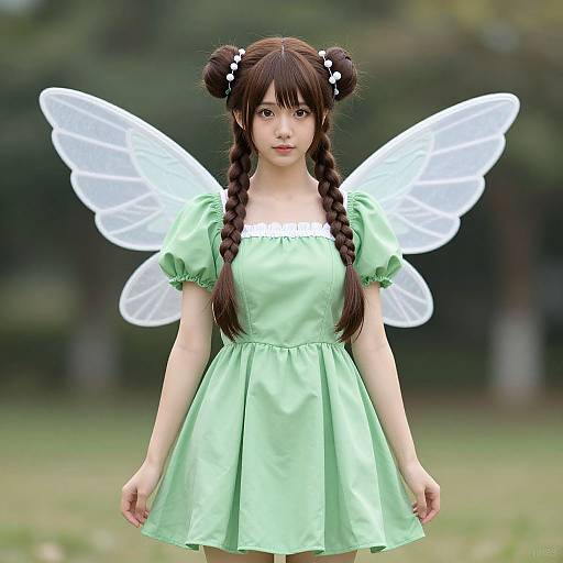 Fairy Tail Costume with Wings