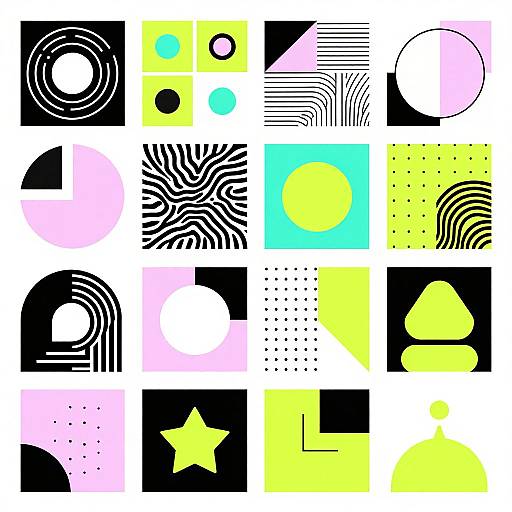 AI Geometric & Abstract Clipart Pack