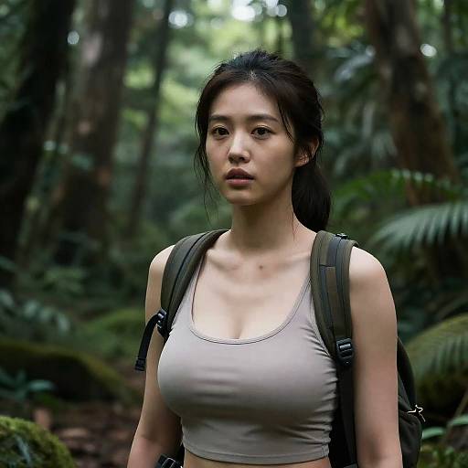 Realistic Ray-Traced Korean Jungle Explorer