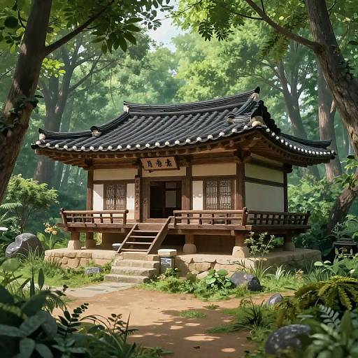 Enchanted Korean Traditional House