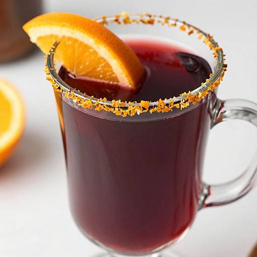 Closeup Low FODMAP Mulled Wine