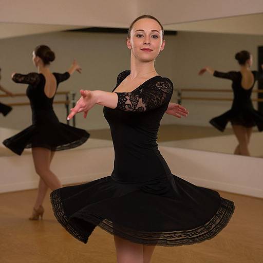 Realistic Irish Dancer in Studio