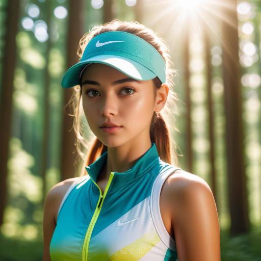 Nostalgic Summer Sporty Portrait