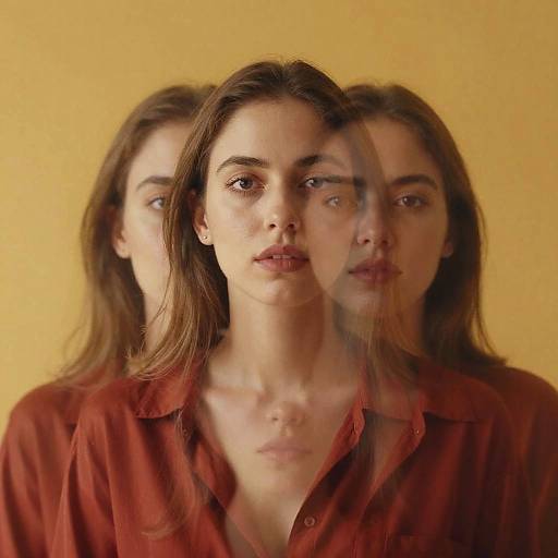 Surreal Abstract Female Portrait