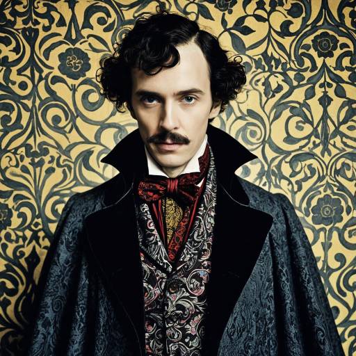 Victorian Gentleman in Ornate Attire