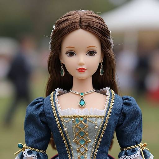 Realistic Adult Victorian Doll Costume