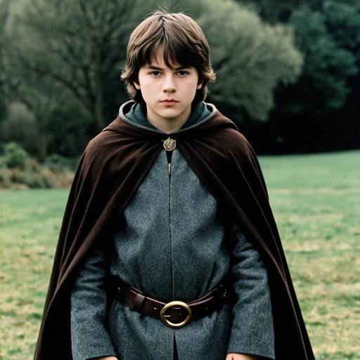 Heroic Boy in Enchanted Landscape