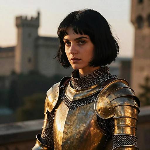 Stunning Portrait of a Medieval Warrior