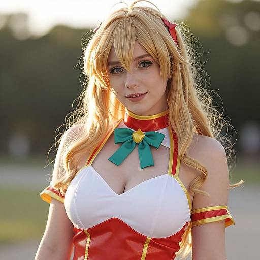 Realistic Cure Sunshine Cosplay Portrait