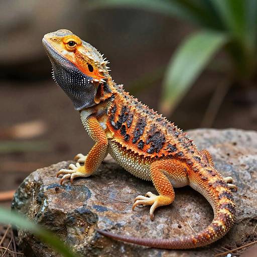 Artistic Bearded Dragon Anatomy