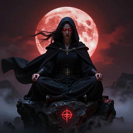 Powerful Sith Woman Meditating