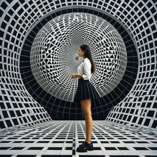 Woman in Conceptual Geometric Space