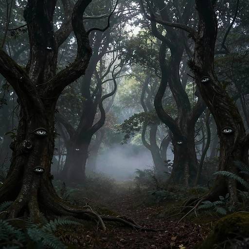 Eerie Forest of Estranheza