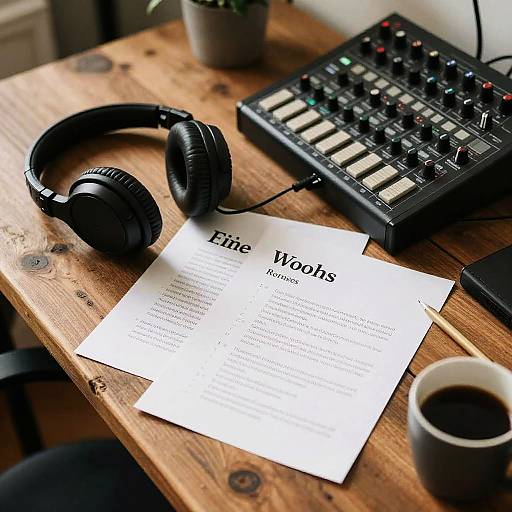 Voice Acting Creative Workspace Scene