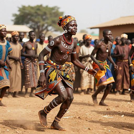 Vibrant African Cultural Ceremony