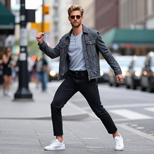 Walker Scobell in Dynamic City Portrait