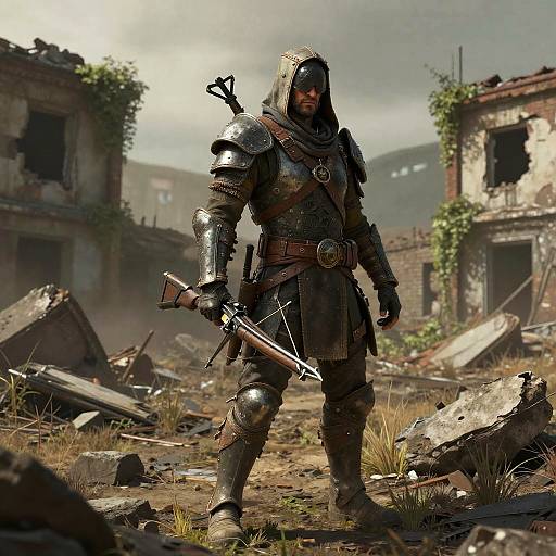 Post-Apocalyptic Rogue Scavenger Concept