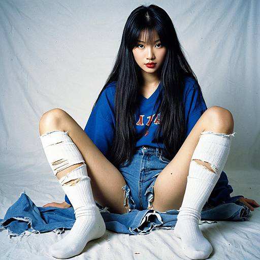 Mima Kirigoe in 1990s Style