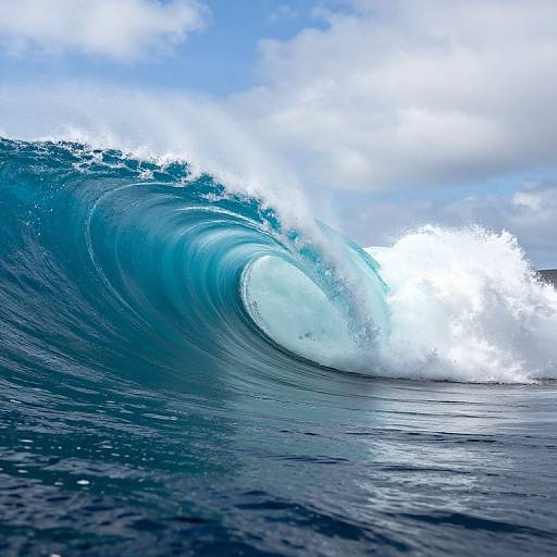 Mesmerizing Spiral Whirlpool Waves