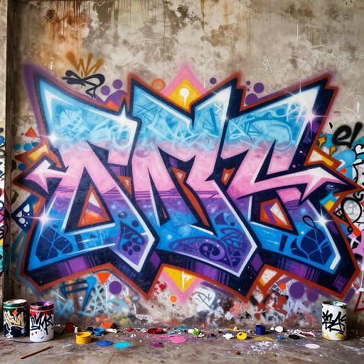 Wildstyle Graffiti Typography Generator