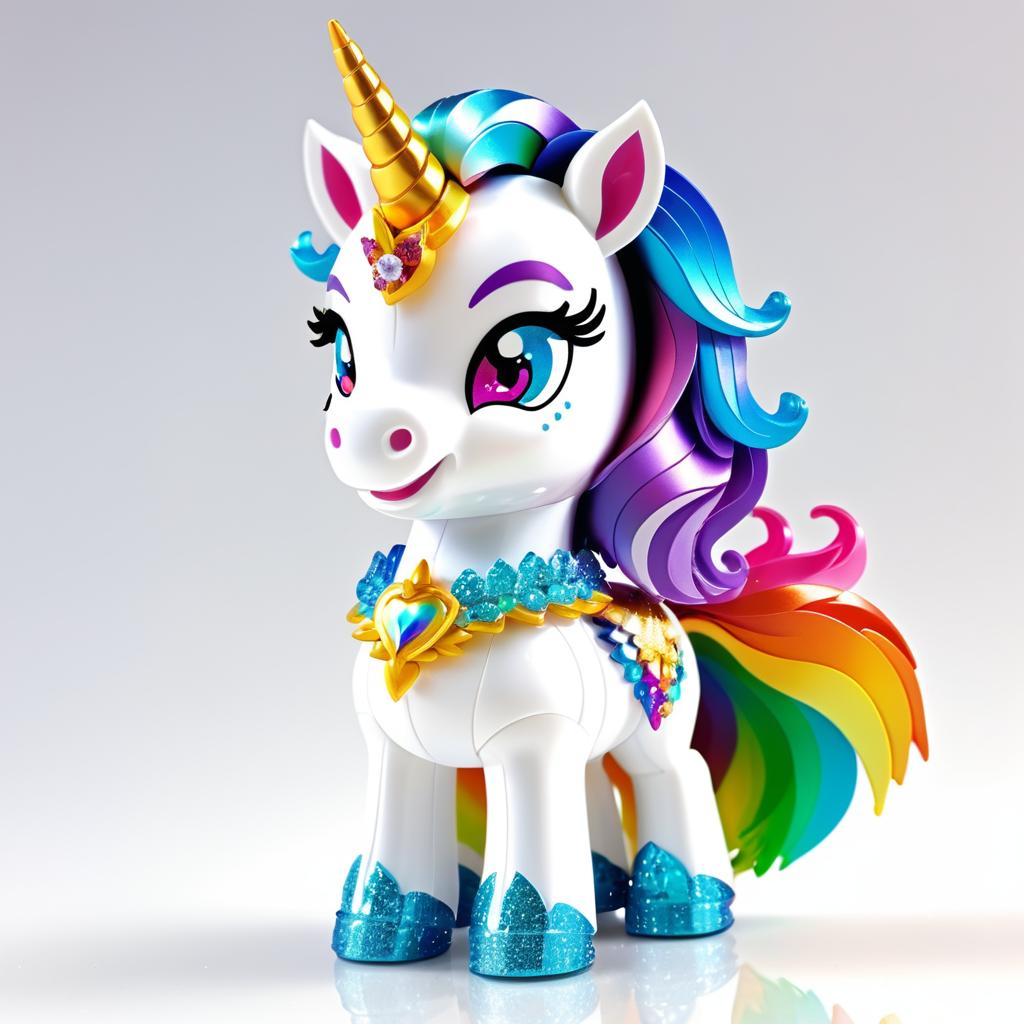 Customizable Sassy Unicorn Minifigure Design