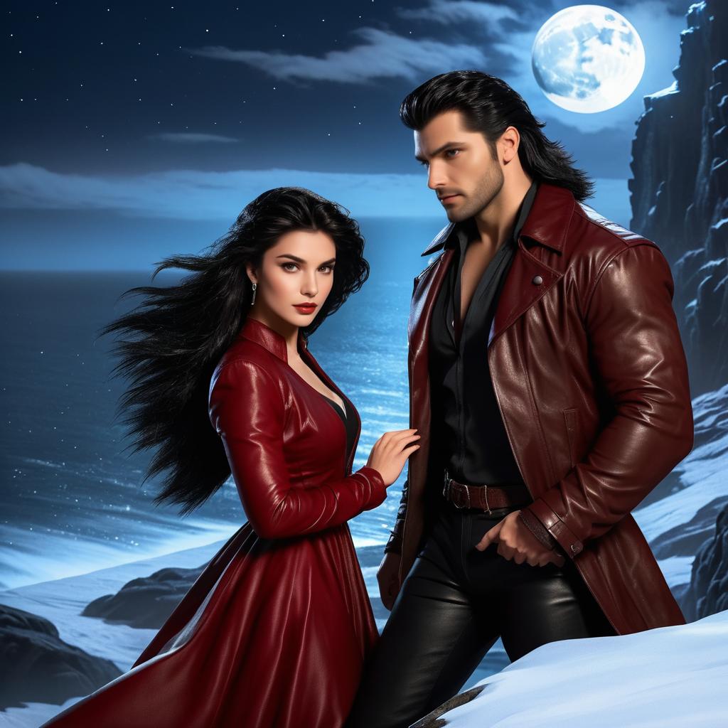 Romantic Werewolf Fantasy Book Cover