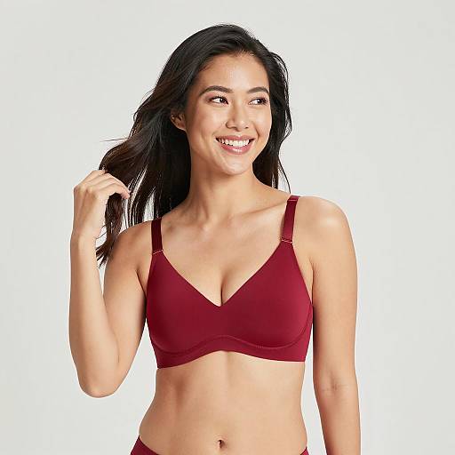 Cheerful Portrait of an Asian Woman