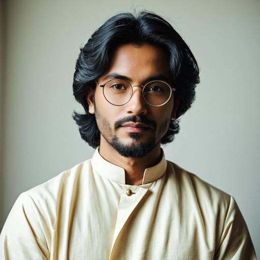 Traditional Sunil Cosplay in Cream Attire