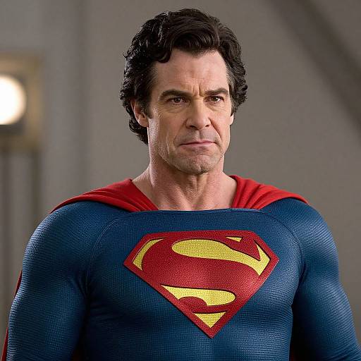 Bob Ross as Superman Avengers Scene