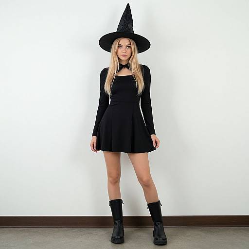Realistic Witch Mom Costume Photo