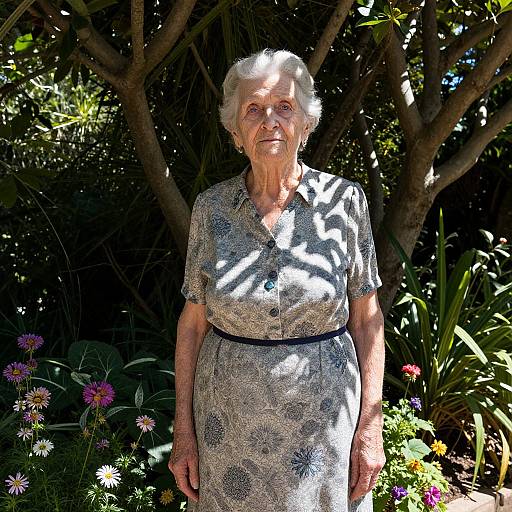 Hyperrealistic Portrait of Elderly Veteran